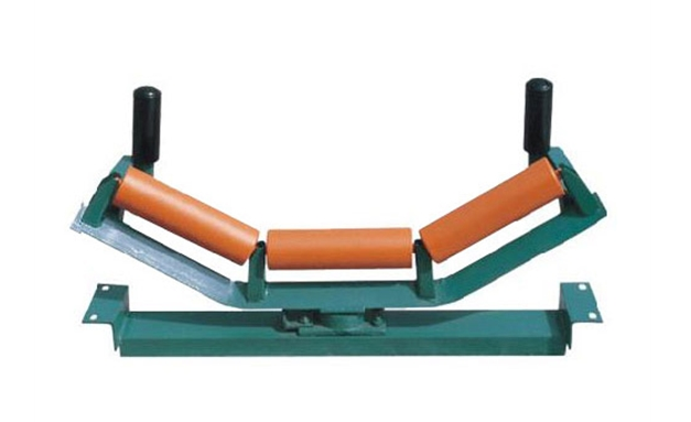 Grooved self-aligning roller set Grooved self-aligning roller set